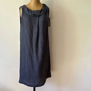 Porto SF Origami Dress Patina Z sz 1, US 6 NWT side zip 20”x35.5” new condition